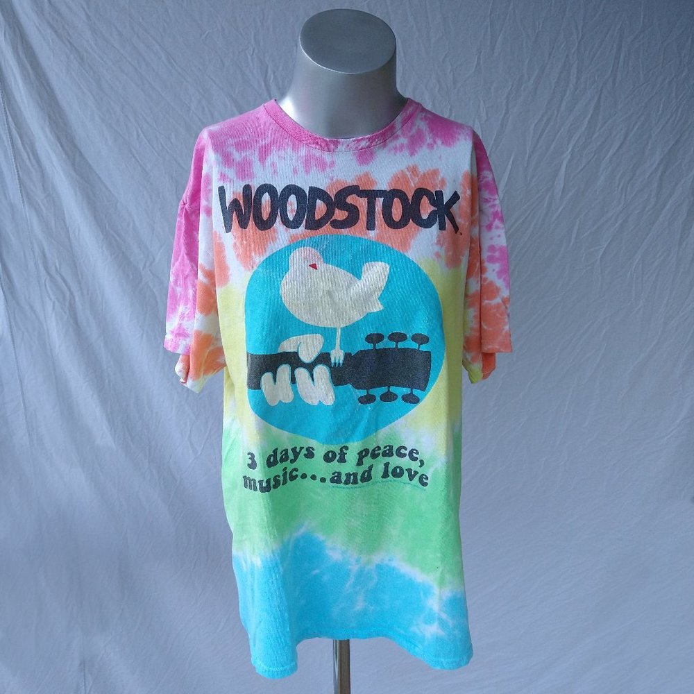VTG Woodstock Tie Dye Tee
